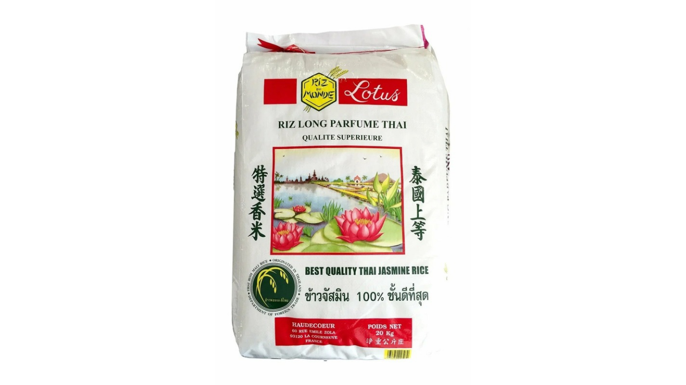 Riz long parfumé thai - Lotus - 20kgs