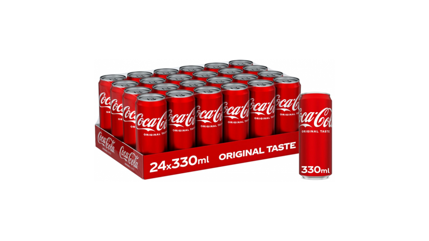 Canette Coca-Cola - 24 x 33cl