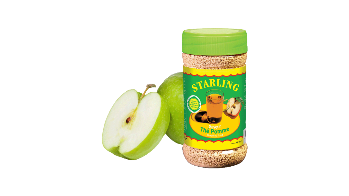 Thé saveur pomme en granules - 400g - Starling
