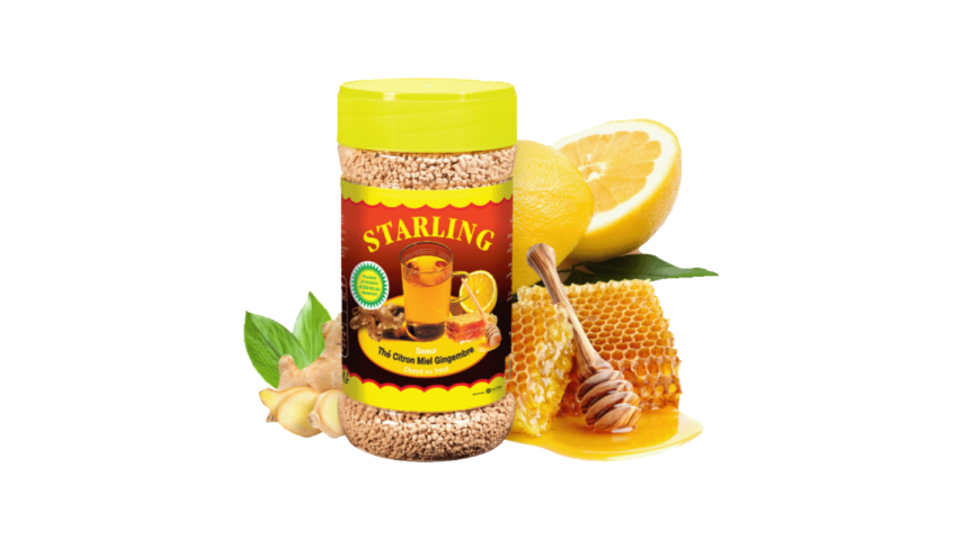 Thé citron miel gingimbre en granules - 400g - Starling