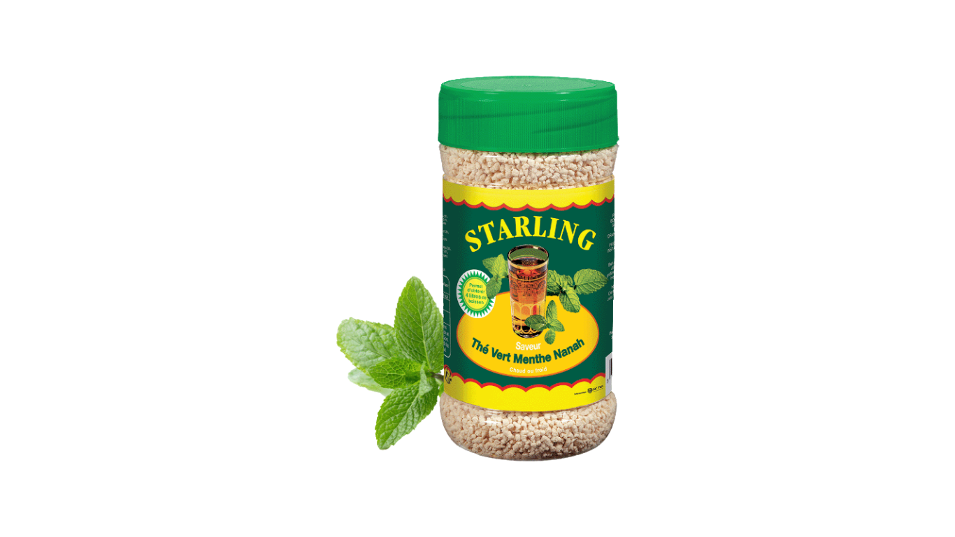 Thé saveur menthe en granules - 400g - Starling