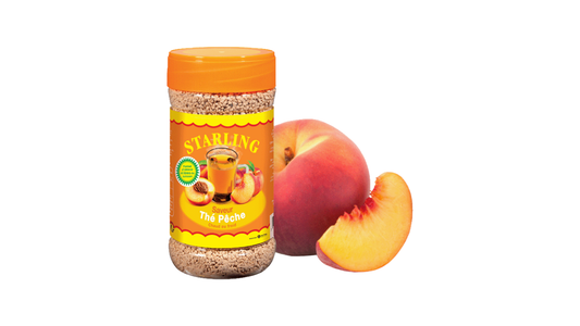 Thé pêche en granules - 400g - Starling