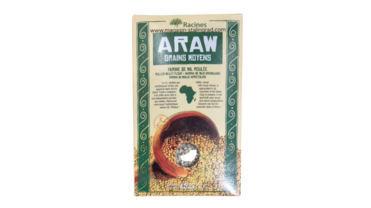 Araw grain moyen, Racine, 450g