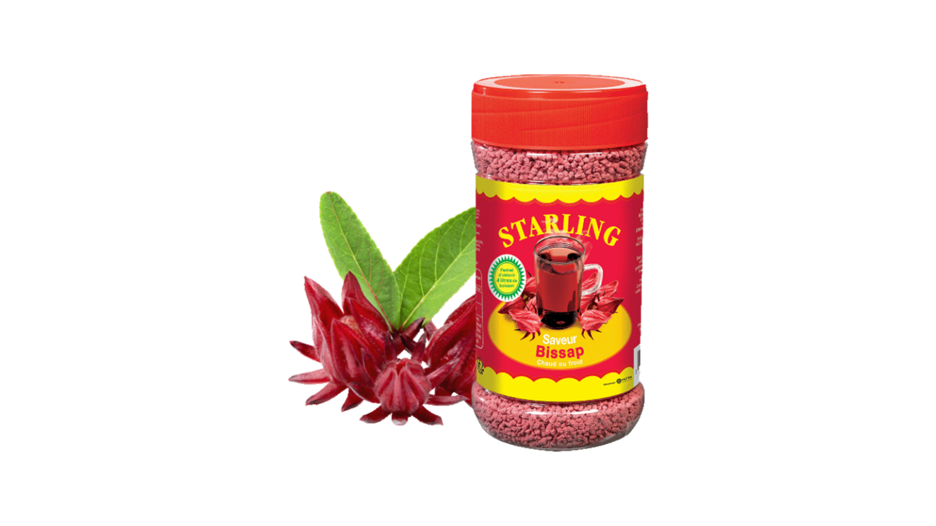 Thé saveur bissap en granules - 400g - Starling
