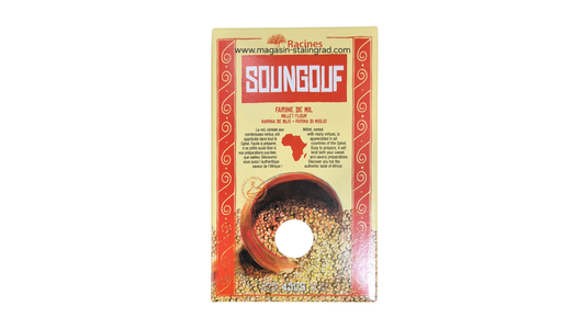 Soungouf ou farine de mil, Racine, 450g